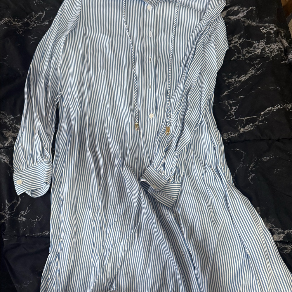 Pinstripe Minidress